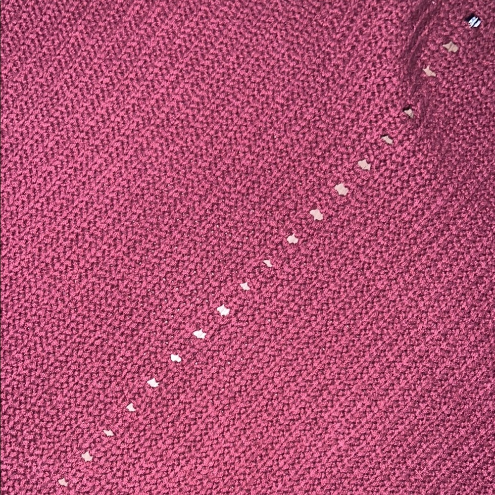 Hollister Women's Burgundy Cardigan with Front Pockets - Picture 8 of 11